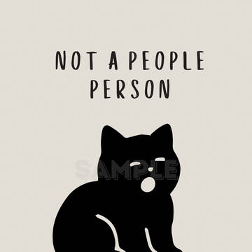 内向的な猫 07｜Not A People Person