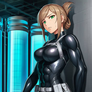 ムキムキ女特殊部隊員さん