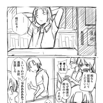 【ネーム】男しかいないオタサーで、姫を創り上げる漫画