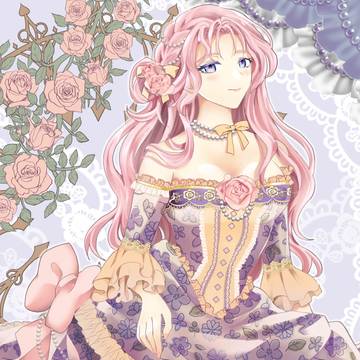 TLファンタジーのカラーイラスト練習