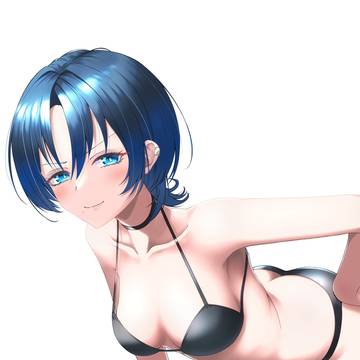黒ビキニの火威青くん