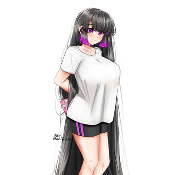 (OC) Aika Hair Down