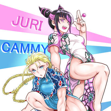チャイナドレス風キャミィさん&ジュリさん