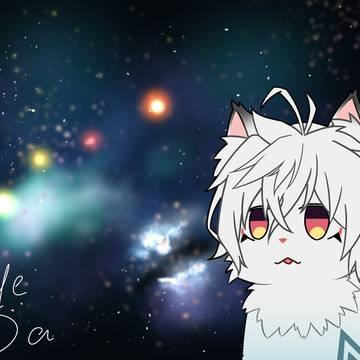 宇宙猫(うちの子)