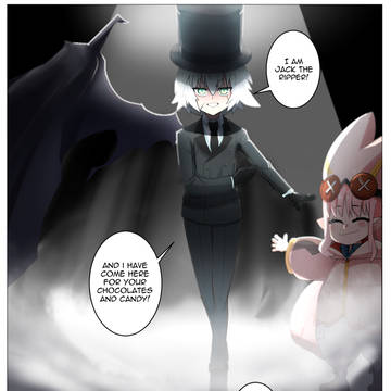 Jack the Ripper dresses up!