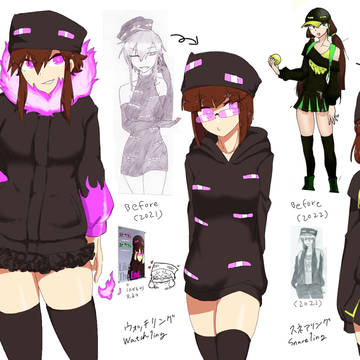 エンダーリング(擬人化)　デザイン改修