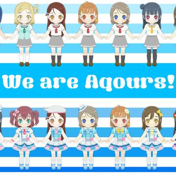 ✨WE ARE AQOURS! ❤️💚💜🩷🧡🩵🤍💛🩷