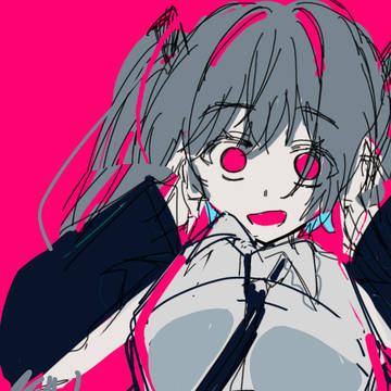ちゃんと描こうとしたけどラフのまま放置しちゃった奴