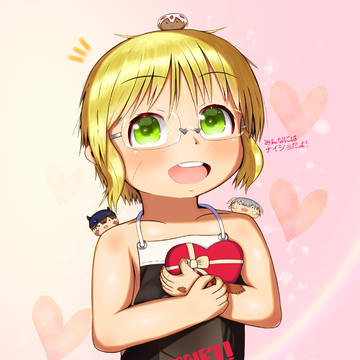 バレンタインイラスト+3月分まとめ