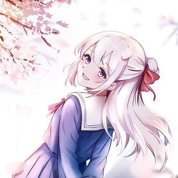桜の向こうへ。
