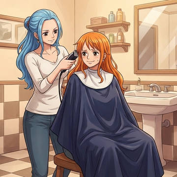 Vivi Shaves Nami