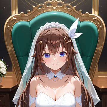 ホロライブ0期生〜４期生までウエディングドレス姿