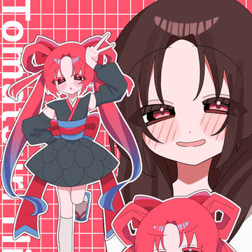 創作魔法少女立ち絵