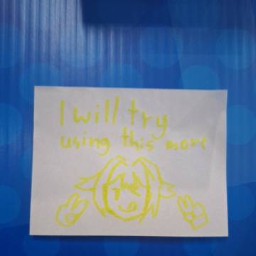 i kinda forgot i have this T-T