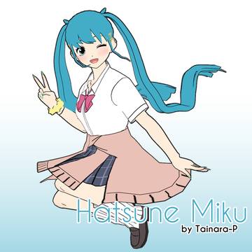 [Vroid-MMD] Hatsune Miku