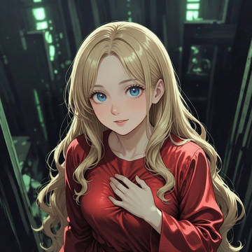 Wizardry二次創作小説用イメージイラスト　〜ミランダ〜