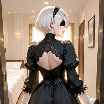 Hotel Date With 2B !!!