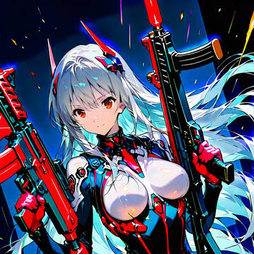 量産型タイプ2丁運用型 #メカ娘218