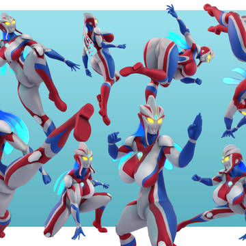Ultrawoman Seira in 3D!