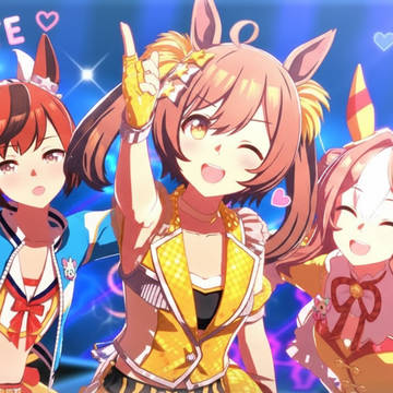 ウマ娘　ナイスネイチャ　コパノリッキー　スマートファルコン