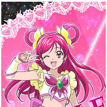 キュアドリーム　等身大タペストリー　決定稿