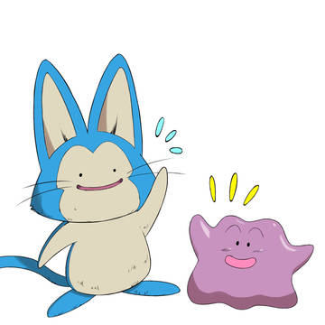 プーアルとメタモン