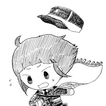 刀剣ミニキャライラスト(前田藤四郎webオンリー)