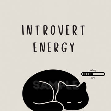内向的な猫 09｜Introvert Energy