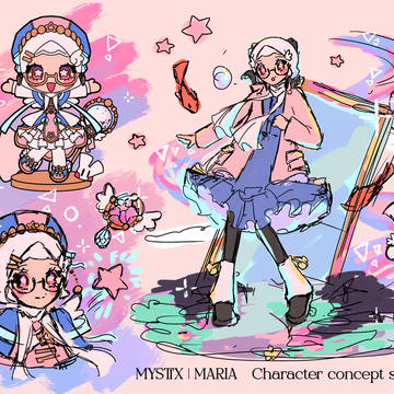 Character Designs キャラクターデザイン