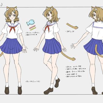 うちの子の設定・表情差分