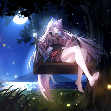 月下的老板娘