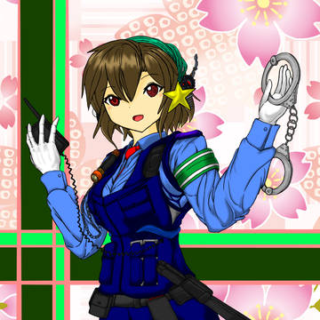 婦人警官Vtuber＜天海ありか＞と真犯人＜愛辺譲華＞