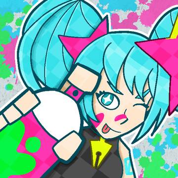 Paint Girl Miku