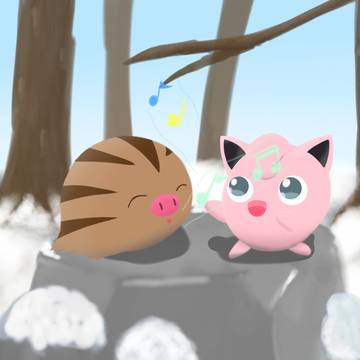 ウリムーと色んなポケモンたち（2）