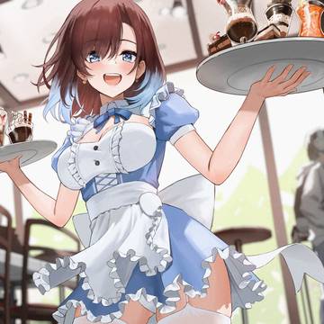 [お仕事絵]「家出少女～蜜梨とチョコレート～」　ミリー