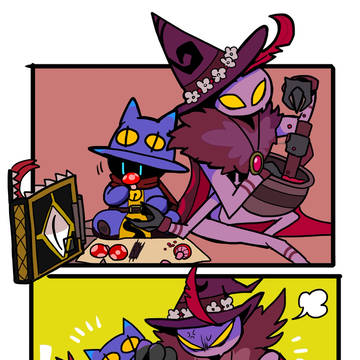 魔法使いとネコのミミ