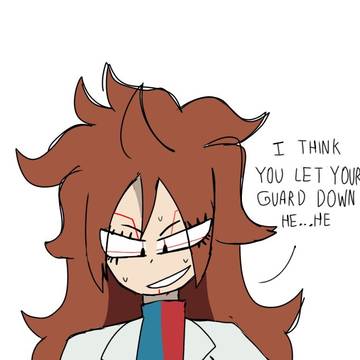 Baby x Android 21 possession