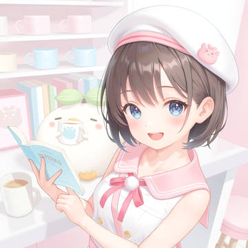 ブックカフェデート☕
