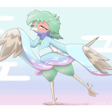 踊り子でおとこの娘なキジ