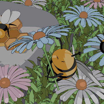 A Cute Bees