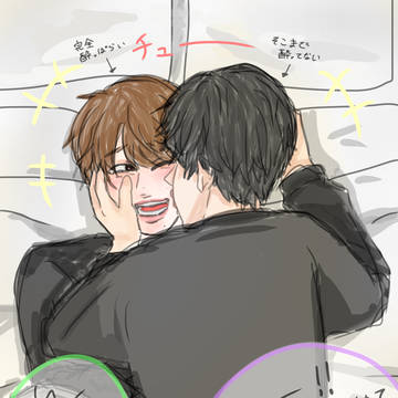 💜「❤️が馬乗りになって！」