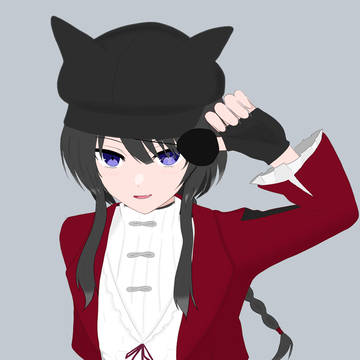 眼帯が気になるのか？黒夜叉。