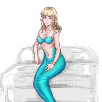 Rina's first costume