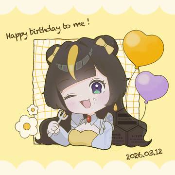 Happy birthday to me !