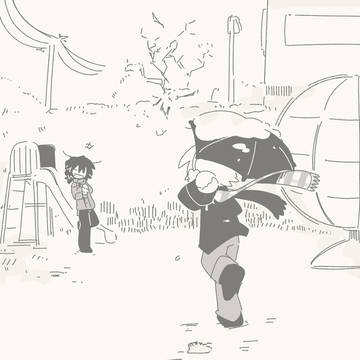 「つもゆきパーク逍遥 」のUTAUカバーの動画で使用した絵