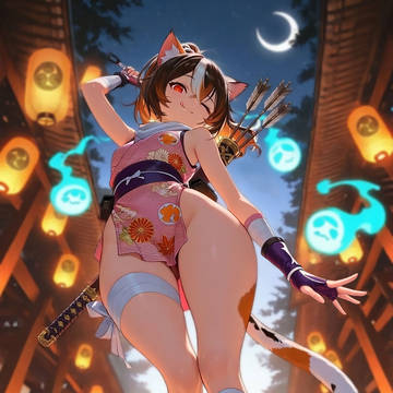 三花貓忍者