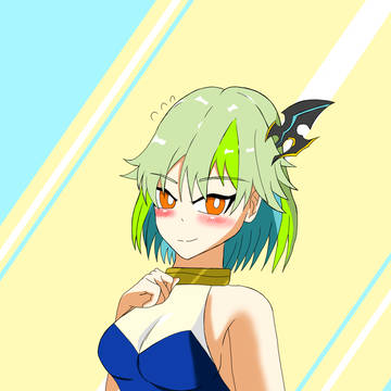 流星アーシュ(ドレス姿)
