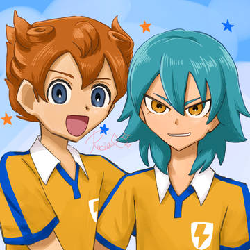 松風天馬と狩屋マサキ