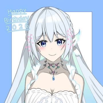 藍月なくるさんお誕生日絵