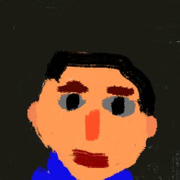 似顔絵?